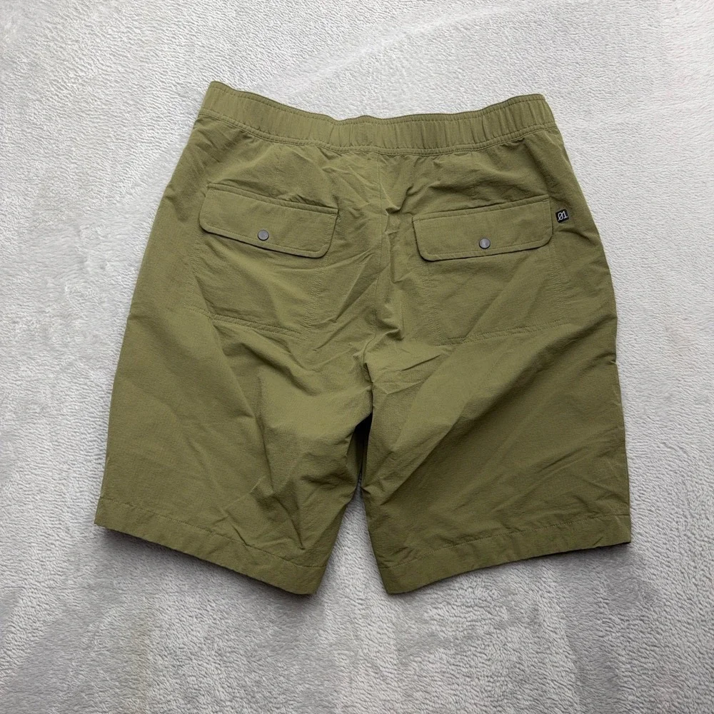 01.Algo Shorts Mens 31 Olive Green Performance Cordura Nylon Spandex Utility